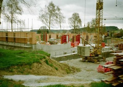 Aufnahme Baustelle - 2001