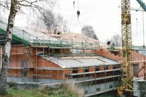 Aufrichten - Blick v. Westen - 2001