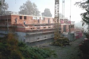 Bauarbeiten im Herbst - 2001