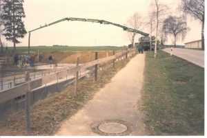 Betonieren der Kellerdecke